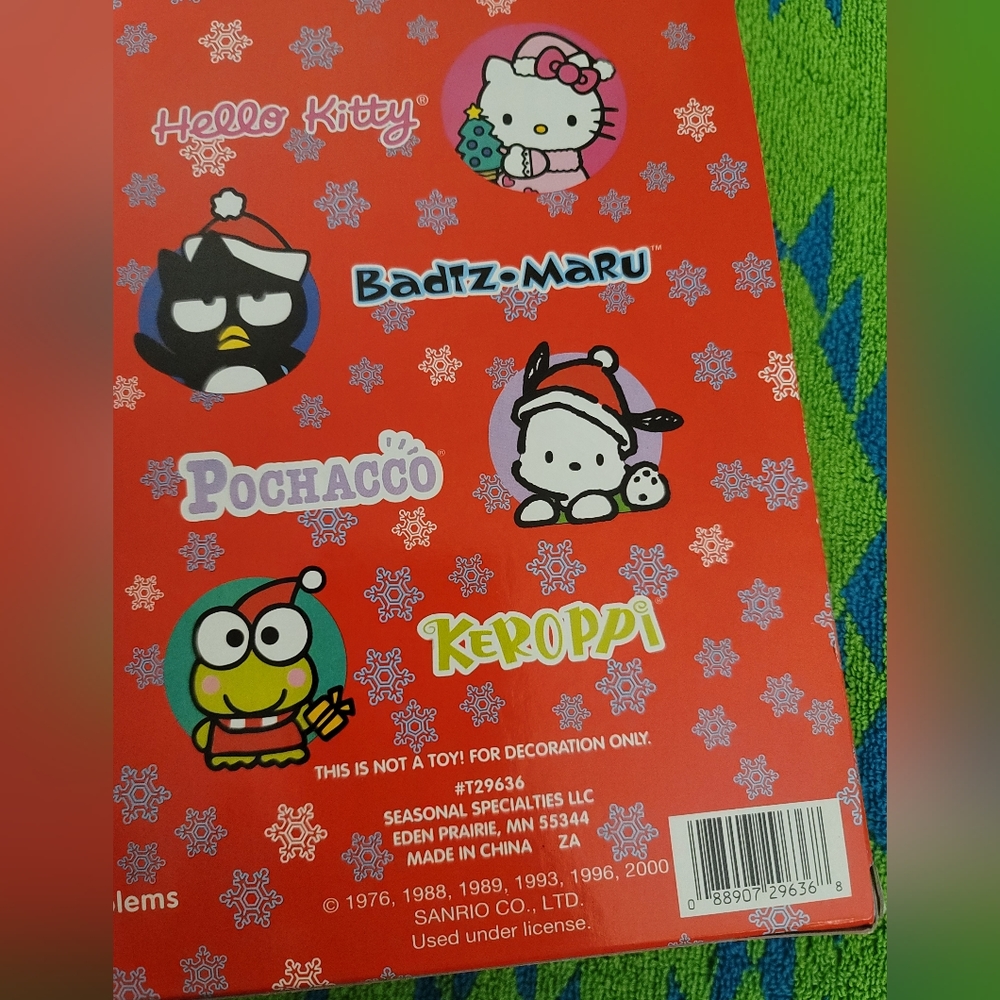 (2) Circa 2000 Vintage Sanrio Smiles Hello Kitty Christmas Lights NIB - Picture 2 of 5
